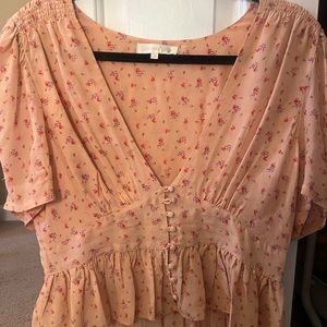 Loveshack fancy blouse